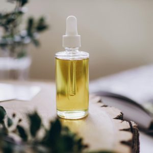 Bottle of Oil with Dispenser